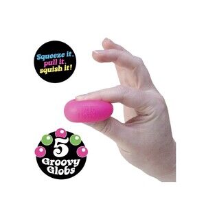 Newly Restocked | Viral Needoh Groovy Globs Squishmas Cane| Fidget Toys | 5 Pack